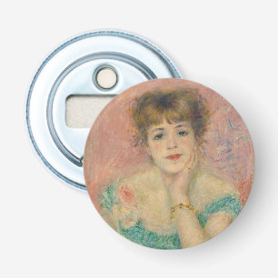 Portrait of Actress Jeanne Samary, Auguste Renoir Bottle Opener