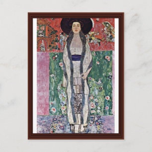 Portrait Of Adele Bloch-Bauer By Klimt Gustav Postcard