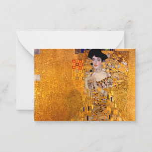 Portrait of Adele Bloch-Bauer I, 1907 by Klimt Card