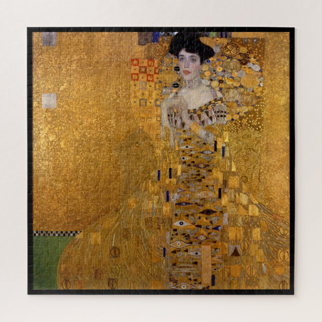 "Portrait of Adele Bloch-Bauer I" by Gustav Klimt Jigsaw Puzzle (Vertical)