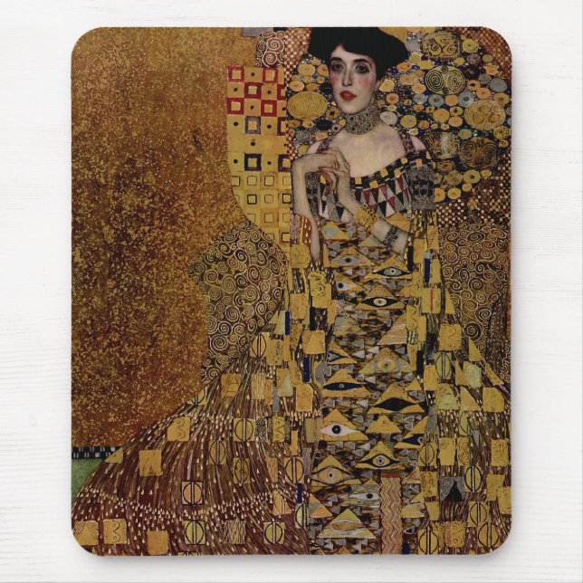 Portrait of Adele Bloch-Bauer I Mouse Pad (Front)
