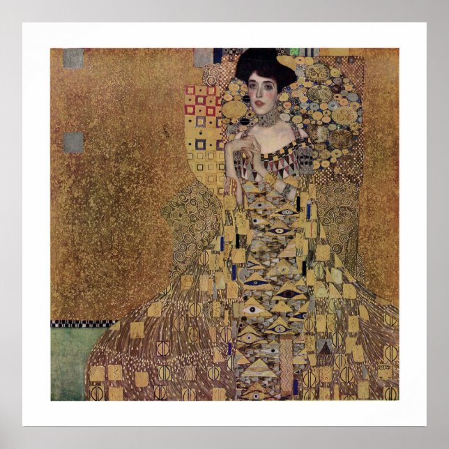 Portrait of Adele Bloch-Bauer I Poster (Front)