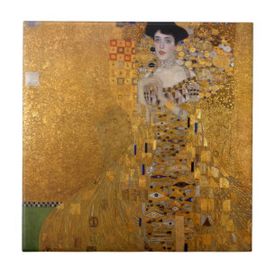 Portrait of Adele Bloch Bauer Tile