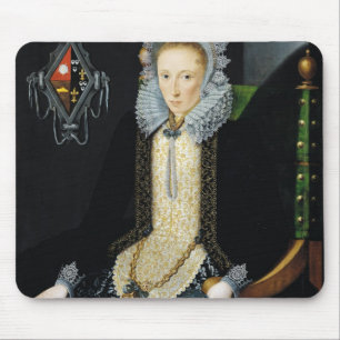 Portrait of Adriana van Nesse, 1611 Mouse Pad
