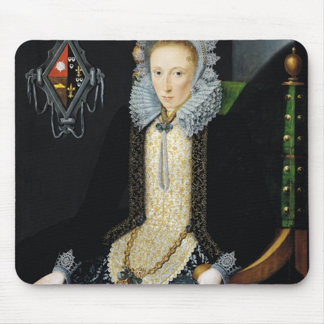 Portrait of Adriana van Nesse, 1611 Mouse Pad (Front)
