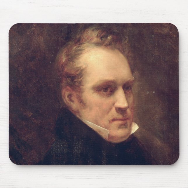 Portrait of Aimable-Guillaume-Prosper Brugiere Mouse Pad (Front)