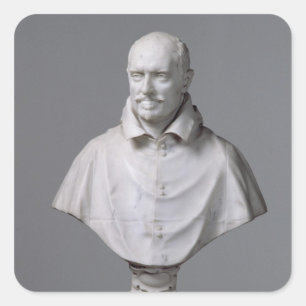 Portrait of Alessandro Square Sticker