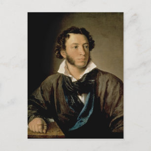 Portrait of Alexander Pushkin Postcard