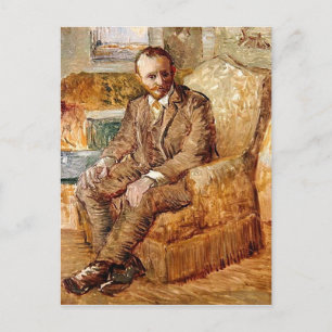 Portrait of Alexander Reid, Van Gogh Fine Art Postcard