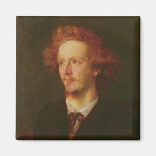 Portrait of Algernon Charles Swinburne 1867 Magnet