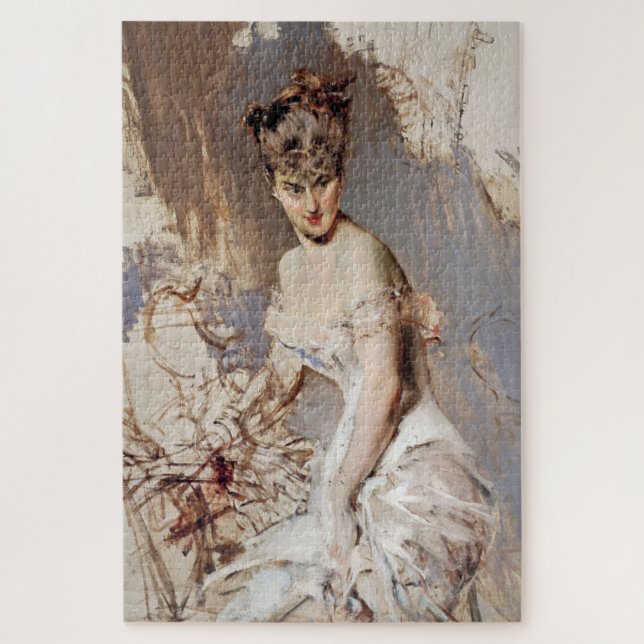 Portrait of Alice Regnault (Female Beauty) Jigsaw Puzzle (Vertical)