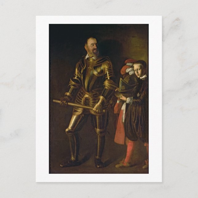 Portrait of Alof de Wignacourt, Grand Master of th Postcard (Front)