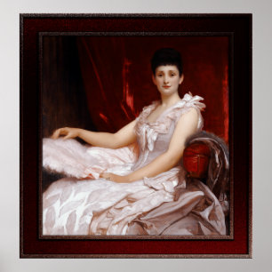 Portrait Of Amy Augusta, Lady Coleridge Poster