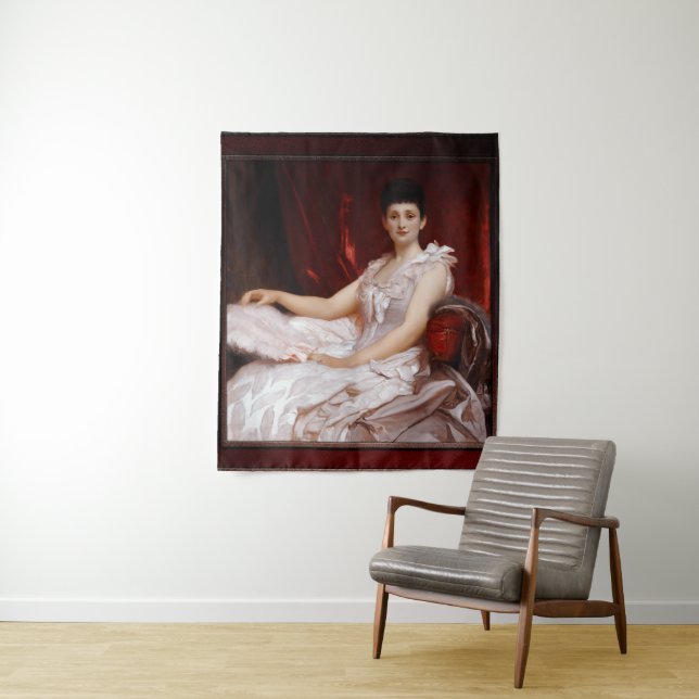 Portrait Of Amy Augusta, Lady Coleridge Tapestry (In Situ)