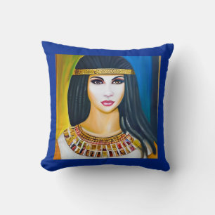 Portrait of an Egyptian Princess Cushion