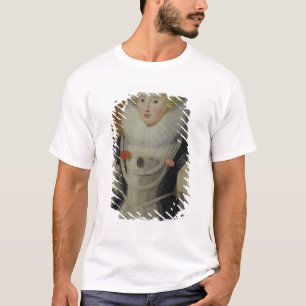 Portrait of an Elizabethan Lady with a Parrot T-Shirt