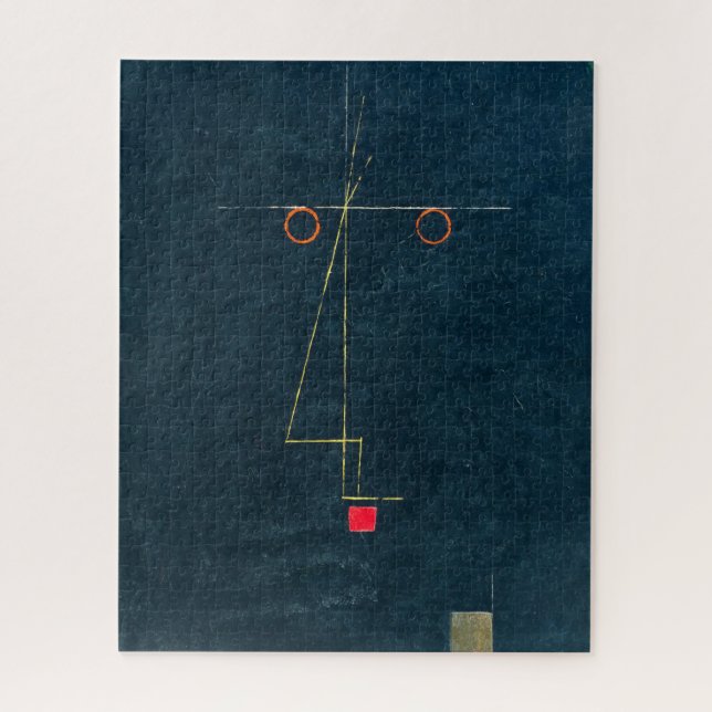 Portrait of an Equilibrist by Paul Klee Jigsaw Puzzle (Vertical)