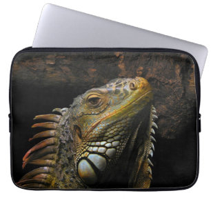 Portrait of an Iguana Laptop Sleeve