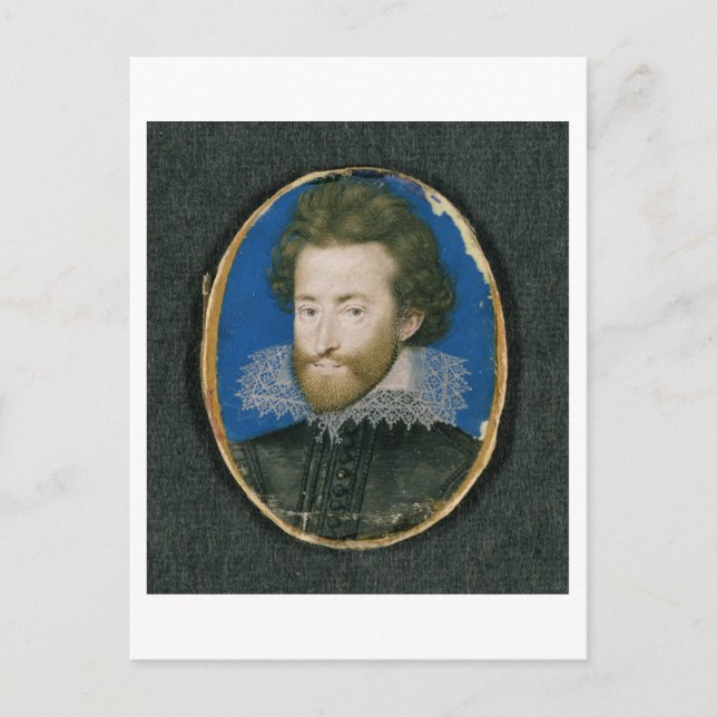 Portrait of an Unknown Man Postcard (Front)