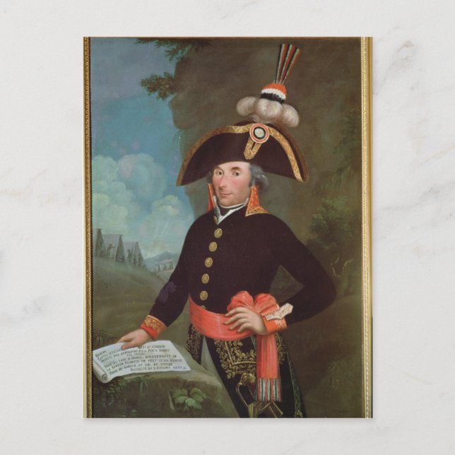 Portrait of Andre Massena Postcard (Front)