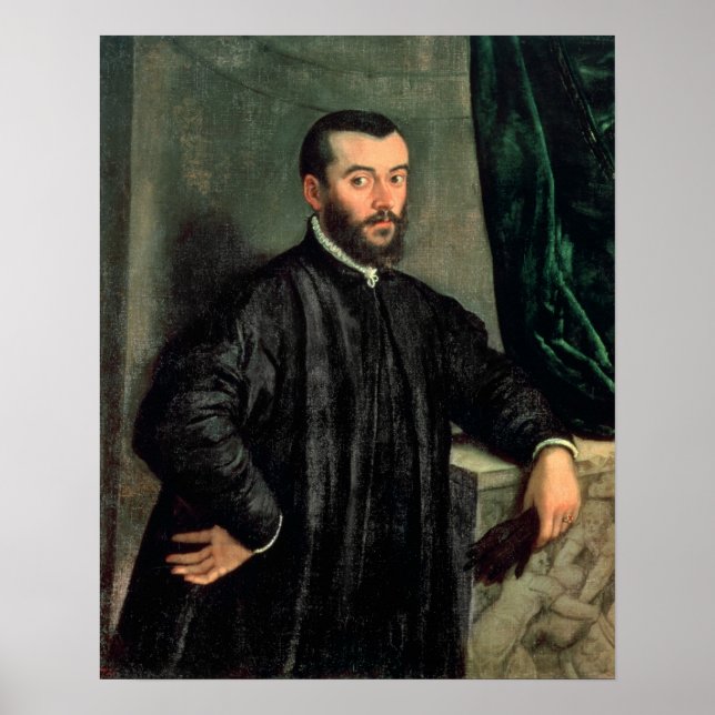 Portrait of Andrea Vesalius Poster (Front)