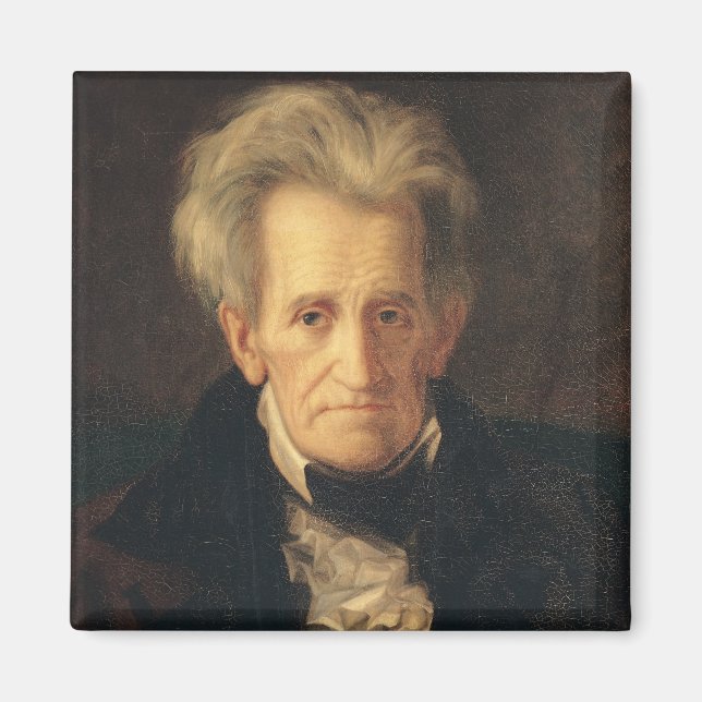 Portrait of Andrew Jackson Magnet (Front)