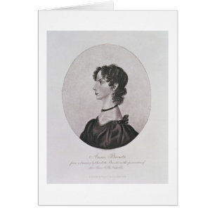 Portrait of Anne Bronte (1820-49) from a drawing i