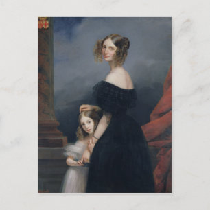 Portrait of Anne-Louise Alix de Montmorency Postcard