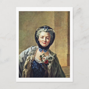 Portrait Of Anne-Marie Françoise Doré Postcard