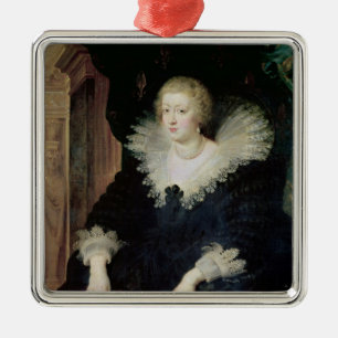 Portrait of Anne of Austria c.1622 Metal Tree Decoration