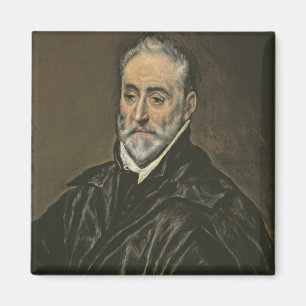 Portrait of Antonio de Covarrubias y Leiva (1514-1 Magnet