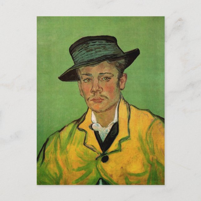 Portrait of Armand Roulin by Vincent van Gogh Postcard (Front)