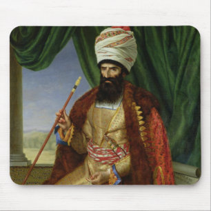 Portrait of Asker-Khan, Ambassador of Persia Mouse Pad