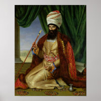 Portrait of Asker-Khan, Ambassador of Persia