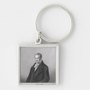 Portrait of Baron Alexander von Humboldt Key Ring