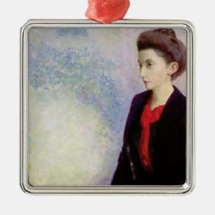 Portrait of Baroness Robert de Domecy, 1900 Metal Tree Decoration