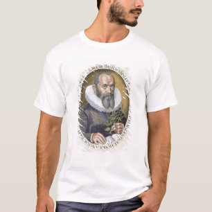 Portrait of Basil Besler (1561-1629) in 1612, from T-Shirt