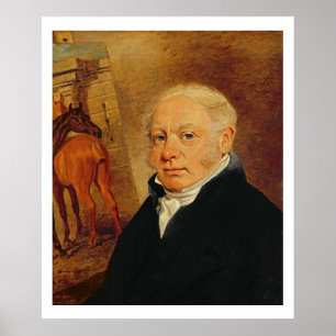 Portrait of Ben Marshall (1767-1835) (oil on canva Poster