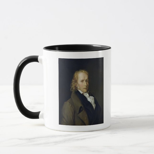 Portrait of Benjamin Constant de Rebecque Mug (Left)