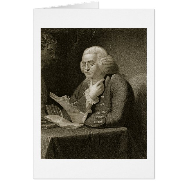Portrait of Benjamin Franklin, engraved by Thomas (Front)