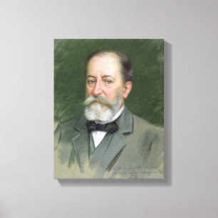 Portrait of Camille Saint-Saens  1903 Canvas Print