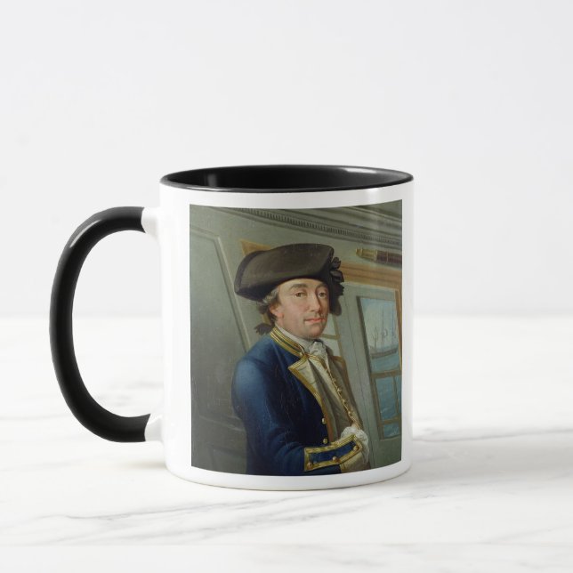 Portrait of Captain William Locker (1731-1800) 176 Mug (Left)