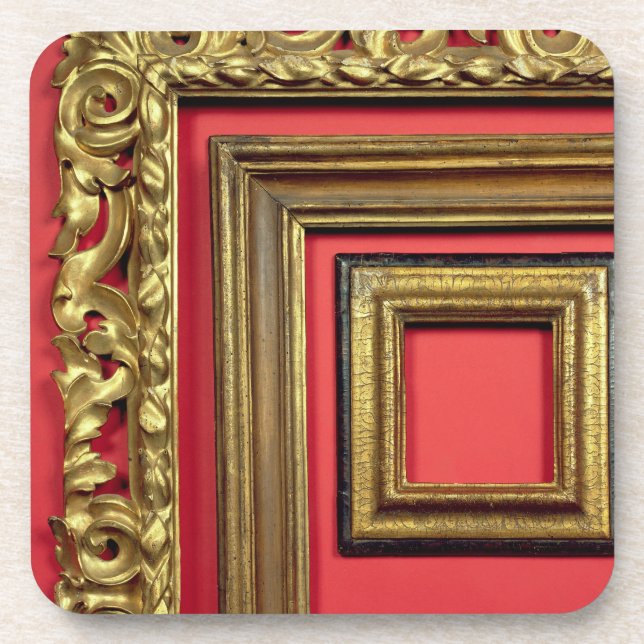 Portrait of Cardinal Agucchi, 1605 (oil on canvas) Coaster (Front)