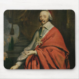 Portrait of Cardinal de Richelieu Mouse Pad