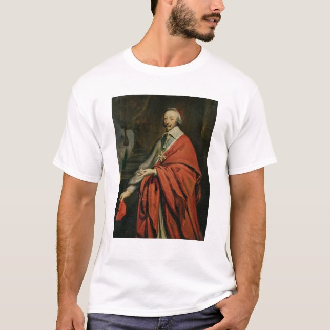 Portrait of Cardinal de Richelieu T-Shirt (Front)