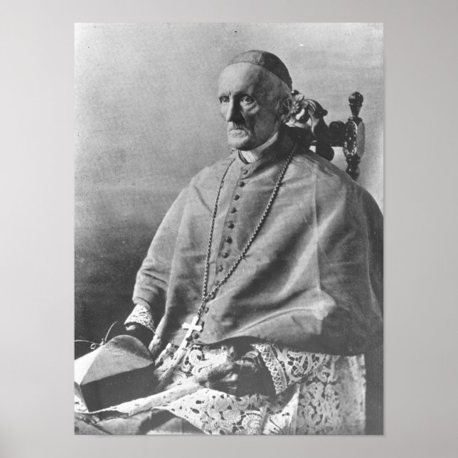 Portrait of Cardinal Manning Poster (Front)