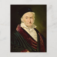Portrait of Carl Friedrich Gauss, 1840