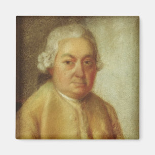 Portrait of Carl Philipp Emanuel Bach, c.1780 Magnet
