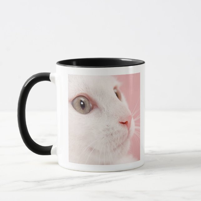 Portrait of cat mug (Left)
