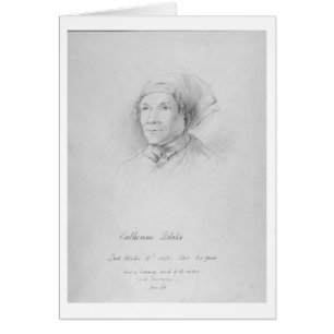 Portrait of Catherine Blake (1762-1831) after a dr